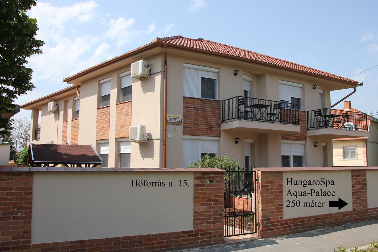 Imola és Andrea Apartmanház 2 Hajdúszoboszló Exterior foto